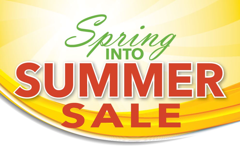 Spring Into Summer Sale